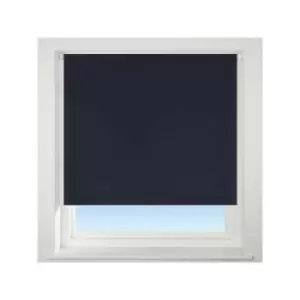 Image of Swish Cordless Blackout Roller Blind, Ink, W60 Cm x D170 Cm