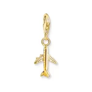 Image of THOMAS SABO Gold Plated Aeroplane Charm