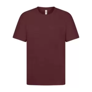 Image of Casual Classic Mens Ringspun Tee (M) (Maroon)