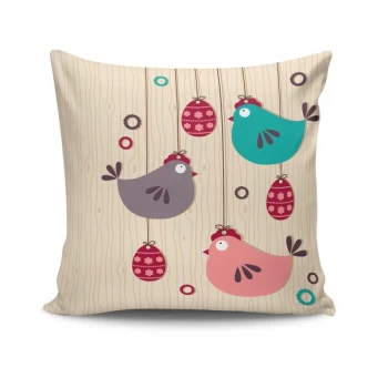 Image of NKRLNT-120 - No Filling Multicolor Cushion Cover