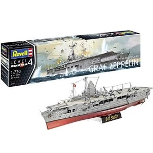 Image of German Aircraft Carrier Graf Zeppelin Revell Model Kit