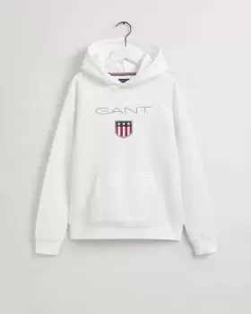 Image of GANT Teens Teen Boys Shield Hoodie (170) Beige