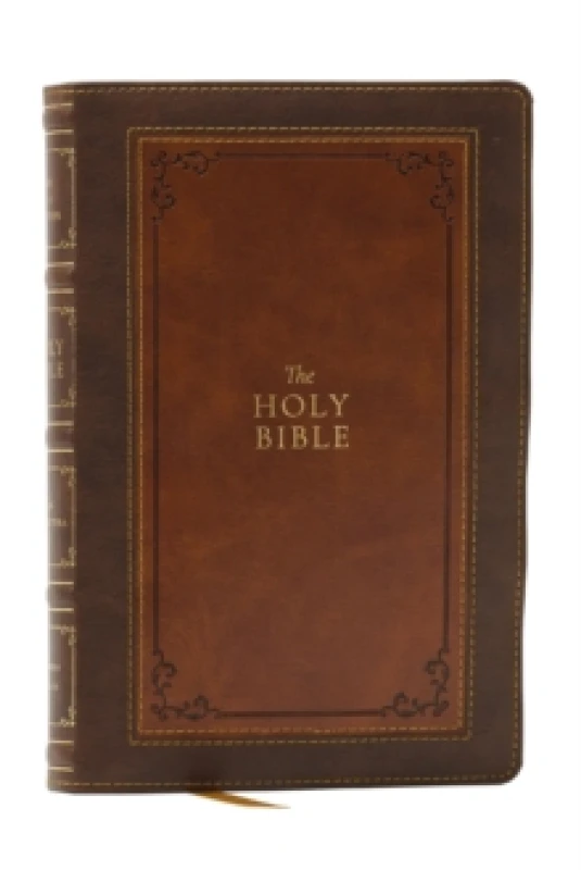 Image of 1611 KJV with Apocrypha, Brown Leathersoft : Holy Bible Leather / fine binding
