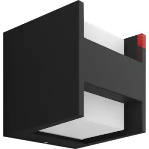 Image of Philips Hue Fuzo White EU Square Wall Lantern D/I Aluminium