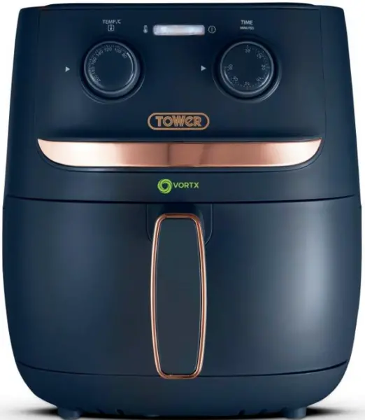 Image of Tower Vortx T17126MNB 1500W 3.8L Manual Air Fryer