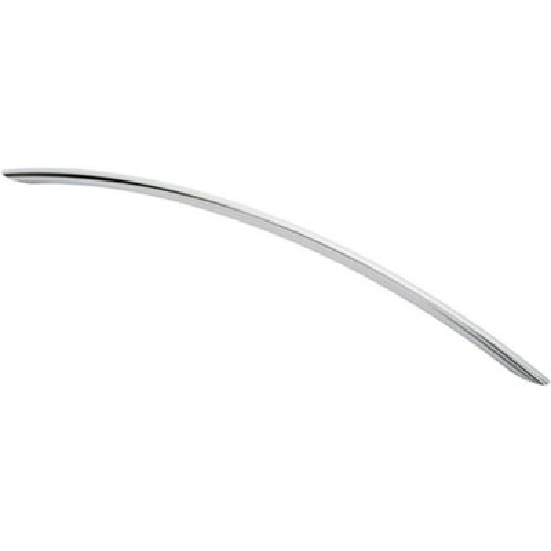 Image of Loops Curved Bow Cabinet Pull Handle 408 x 10mm 352mm Fixing Centres Chrome Multi unisex