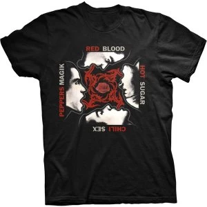 Image of Red Hot Chili Peppers - Blood/Sugar/Sex/Magic Unisex Small T-Shirt - Black