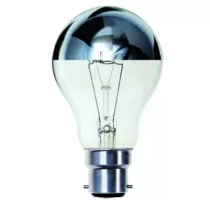 Image of Bell 60w Halogen BC/B22 Crown Silver GLS Bulb Very Warm White - BL03011