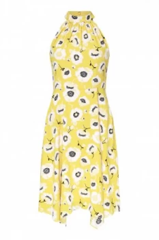 Image of Adrianna Papell Graphic Multicolour Floral Dress Multi Coloured