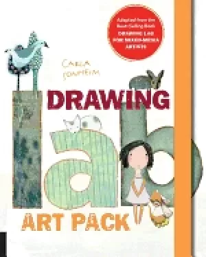 Image of drawing lab art pack a fun creative exercise book and sketchpad adapted fro