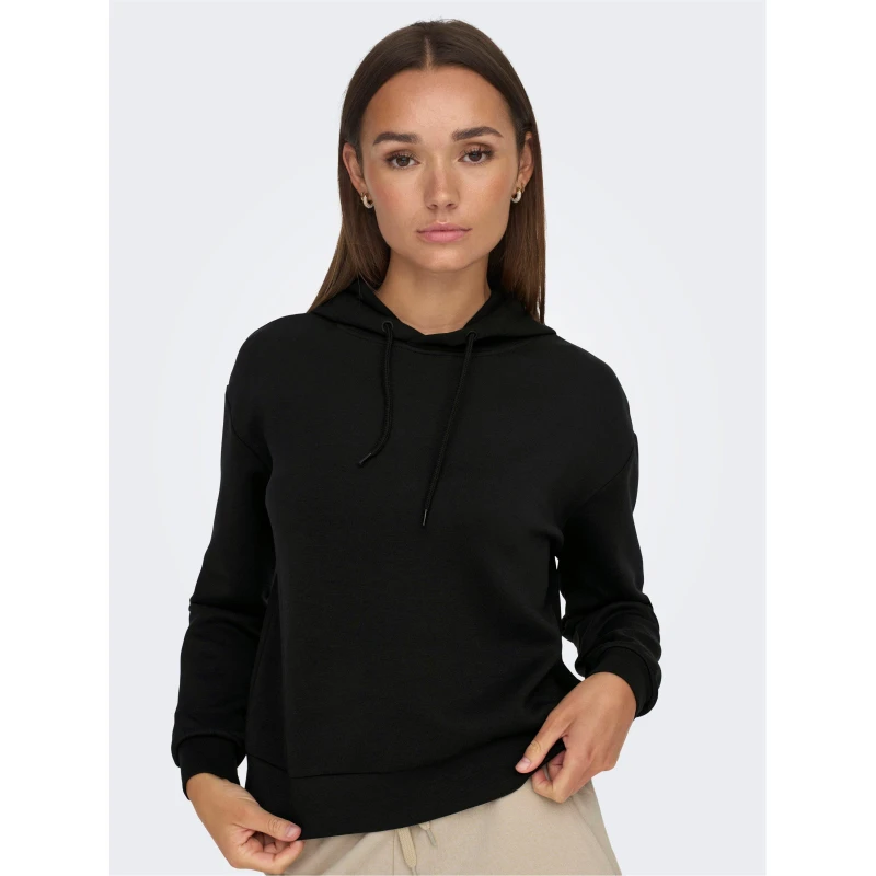 Image of Only Play Womens Life Hoodie Black female 10 (S)