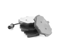 Image of RIDEX Brake pad set 402B0977 Brake pads,Brake pad set, disc brake LAND ROVER,Defender SUV (L316),Defender Pickup (L316),Discovery I (LJ)