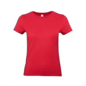 Image of B&C Womens/Ladies #E190 Tee (L) (Red)