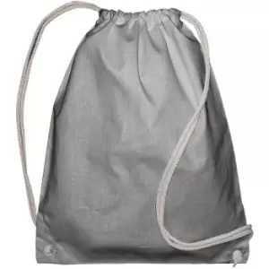 Image of Jassz Bags Drawstring Backpack (Pack Of 2) (One Size) (Light Grey) - Light Grey