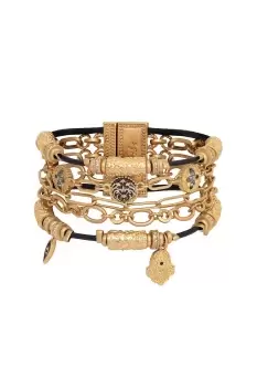 Image of Gold Layered 'Mystic Charm' Bracelet