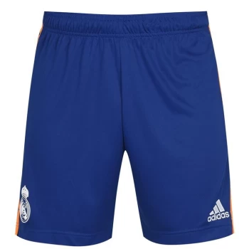 Image of adidas Real Madrid Away Shorts 2021 2022 - Blue