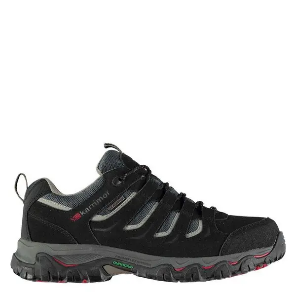 Image of Karrimor Mount Low Mens Waterproof Walking Shoes - Black 6