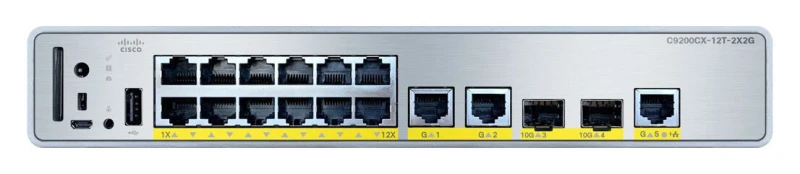 Image of Cisco Catalyst 9200CX - Network Advantage - switch - compact - L3...