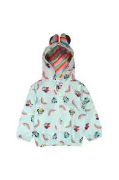 Image of Minnie Mouse Face AOP Raincoat