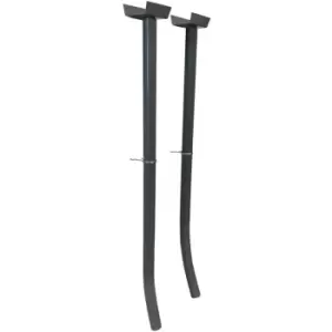 Image of Greenhouse 50mm Guttering Rainwater Kit (Pack of 2)