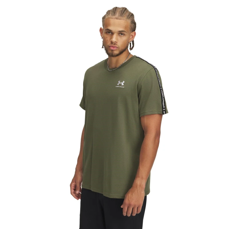 Image of Under Armour Mens Icon Regular Fit T-Shirt Marine OD Green male S