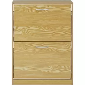 Image of Premier Housewares - 2 Tier Shoe Cabinet