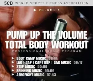 Image of Pump Up the Volume - Total Body Workout by World Sports Fitness Association CD Album