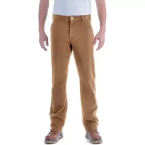 Image of Carhartt Mens Stretch Duck Dungaree Rugged Chino Trousers Waist 30' (76cm), Inside Leg 32' (81cm)