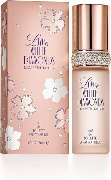 Image of Elizabeth Taylor Love and White Diamonds Eau de Toilette For Her 100ml