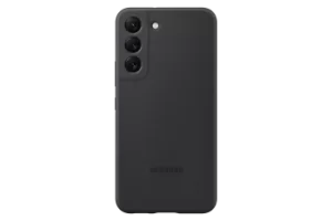Image of Samsung Galaxy S22 Silicone Cover in Black (EF-PS901TBEGWW)