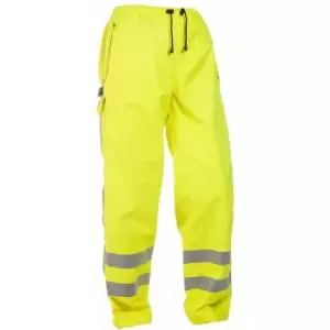 Image of Miami multi sns fr as hi vis w/proof trouser s/y lge - Hydrowear