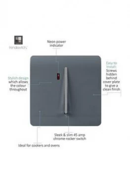 Image of Trendiswitch 45A Switch With Neon Warm Grey