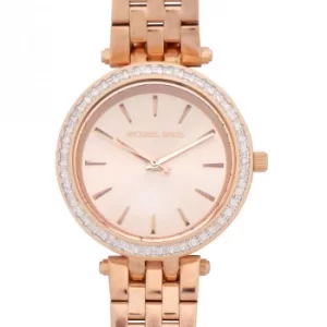 Image of Mini Darci Quartz Rose Dial Ladies Watch