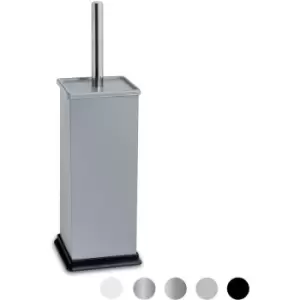 Image of Harbour Housewares - Square Toilet Brush - Matt Grey