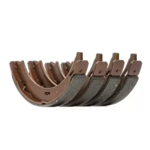 Image of KRAFT Handbrake Shoes MERCEDES-BENZ,CHRYSLER 6021110 1244200220,1244200320,1244200520 Parking Brake Pads,Handbrake Pads,Brake Shoe Set, parking brake