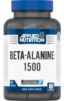 Image of Applied Nutrition Beta-Alanine, 1500mg - 120 caps