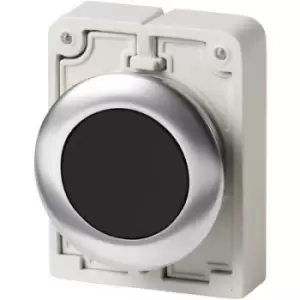 Image of Eaton M30C-FD-S Pushbutton planar, round, chrome-plated Black