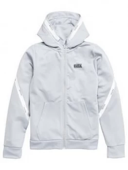 Image of Rascal Flection Tape Full Zip Hoodie - Light Grey