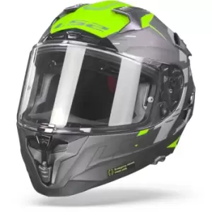 Image of LS2 FF327 Challenger Allert Matt Titan Hi-Vis Yellow XL