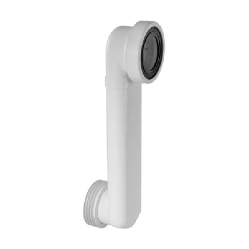 Image of Mcalpine 400mm Adjustable Offset Abs Wc Connector For Toilets