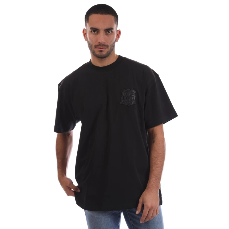 Image of Avirex Mens Beam Oversized T-Shirt Black male X Small