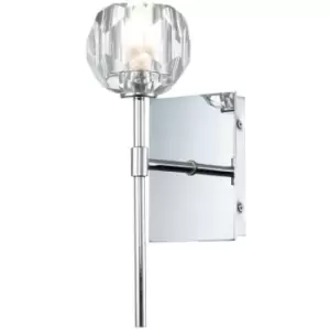 Image of Quintiesse Quoizel Regalia Wall Lamp Polished Chrome, 3000K, IP44