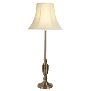 Image of Village At Home Vienna Large Table Lamp - Antique Brass