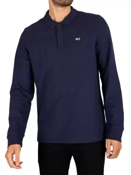 Image of Longsleeved Classic Polo Shirt