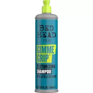 Image of Bed Head by TIGI Gimme Grip Texturising Shampoo for Hair Texture 600ml