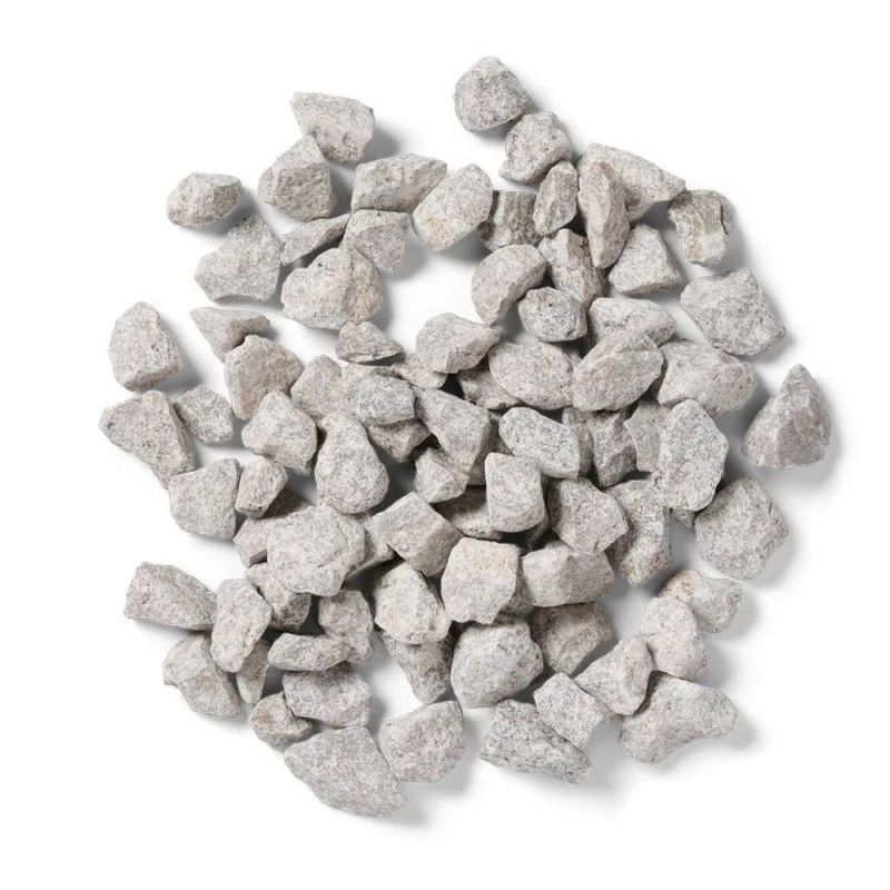 Image of Buttercup Farm 10-20mm Grey Limestone Chippings, Premium Aggregate Bulk Bag, 850 kilo Grey Unisex