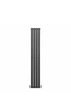 Image of Designer Flat Panel Radiators Anthracite Grey 1800mm x 280mm