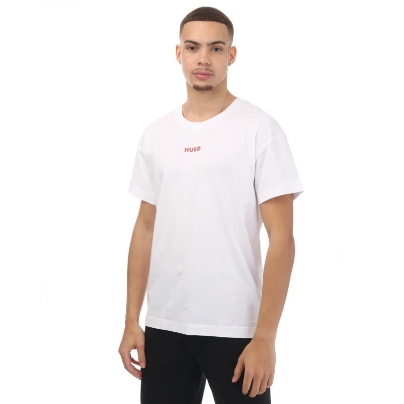 Image of Hugo Linked T-Shirt - Beige Beige M