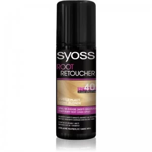 Image of Syoss Root Retoucher Root Touch-Up Hair Dye in Spray Shade Light Blonde 120ml