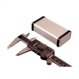 Image of Hammond 1455D801 Extruded Aluminium Enclosure 80 x 45 x 25mm Clear